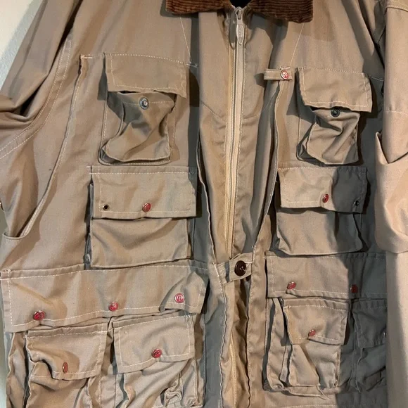 EUC Vintage 1960’s Ideal Fishing Jacket Size Large 42-44 1917